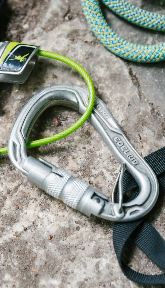 Edelrid HMS Bulletproof Triple FG, non-anodized eco