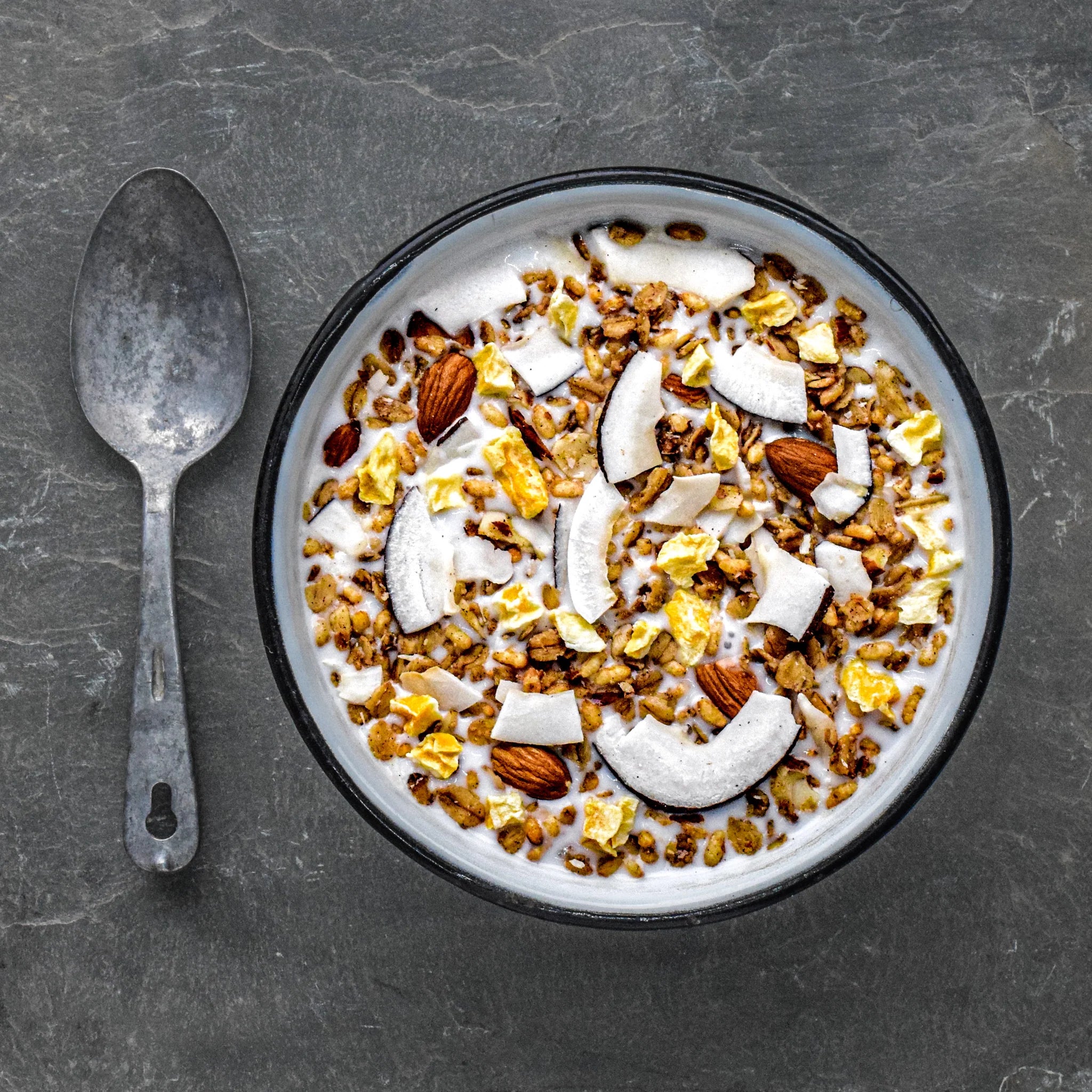 Coconut Mango Breakfast Granola