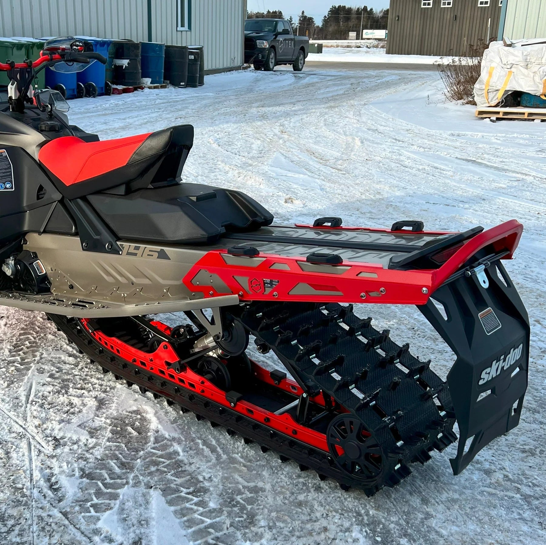 Itek Rear Bumper - Ski-doo Gen4 & Gen5