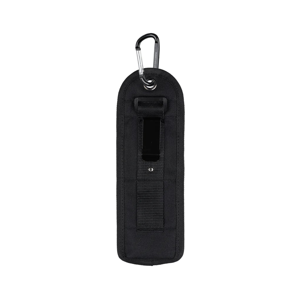 3 in 1 Chest Holster w/ carabiner. 3 ways to carry your bear spray: chest, belt, bags, packs