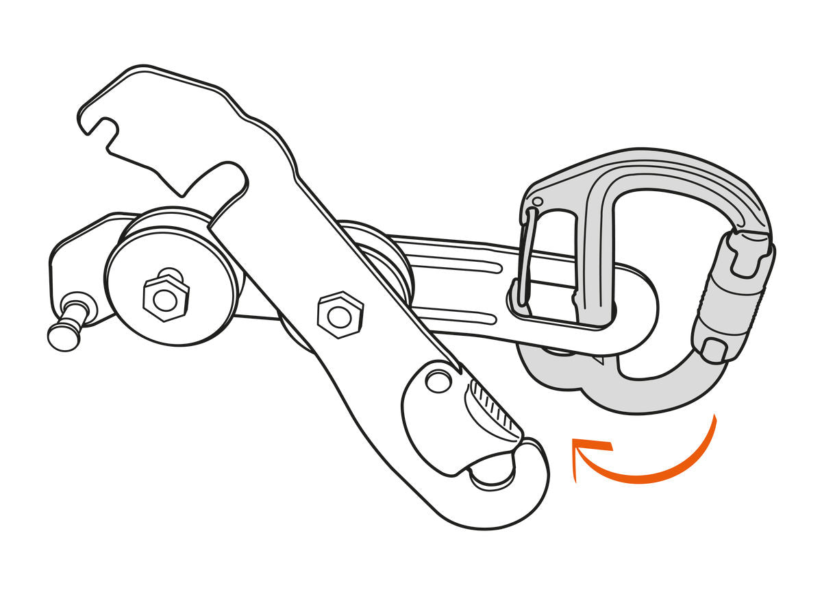FREINO Z TWIST-LOCK CARABINER