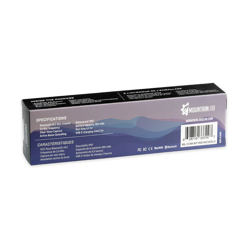 Mountain Lab RideSYNC SOLO Bluetooth Helmet Speaker System