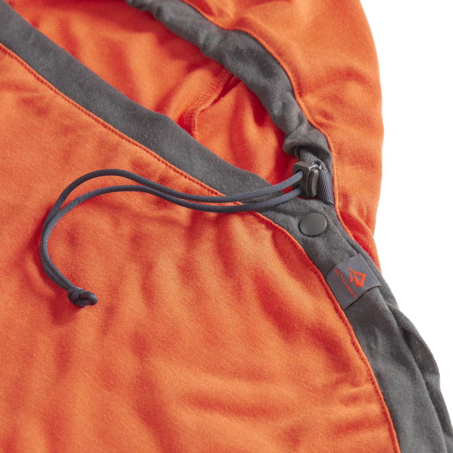 Reactor Extreme Sleeping Bag Liner - Mummy w/ Drawcord - Compact Spicy Orange