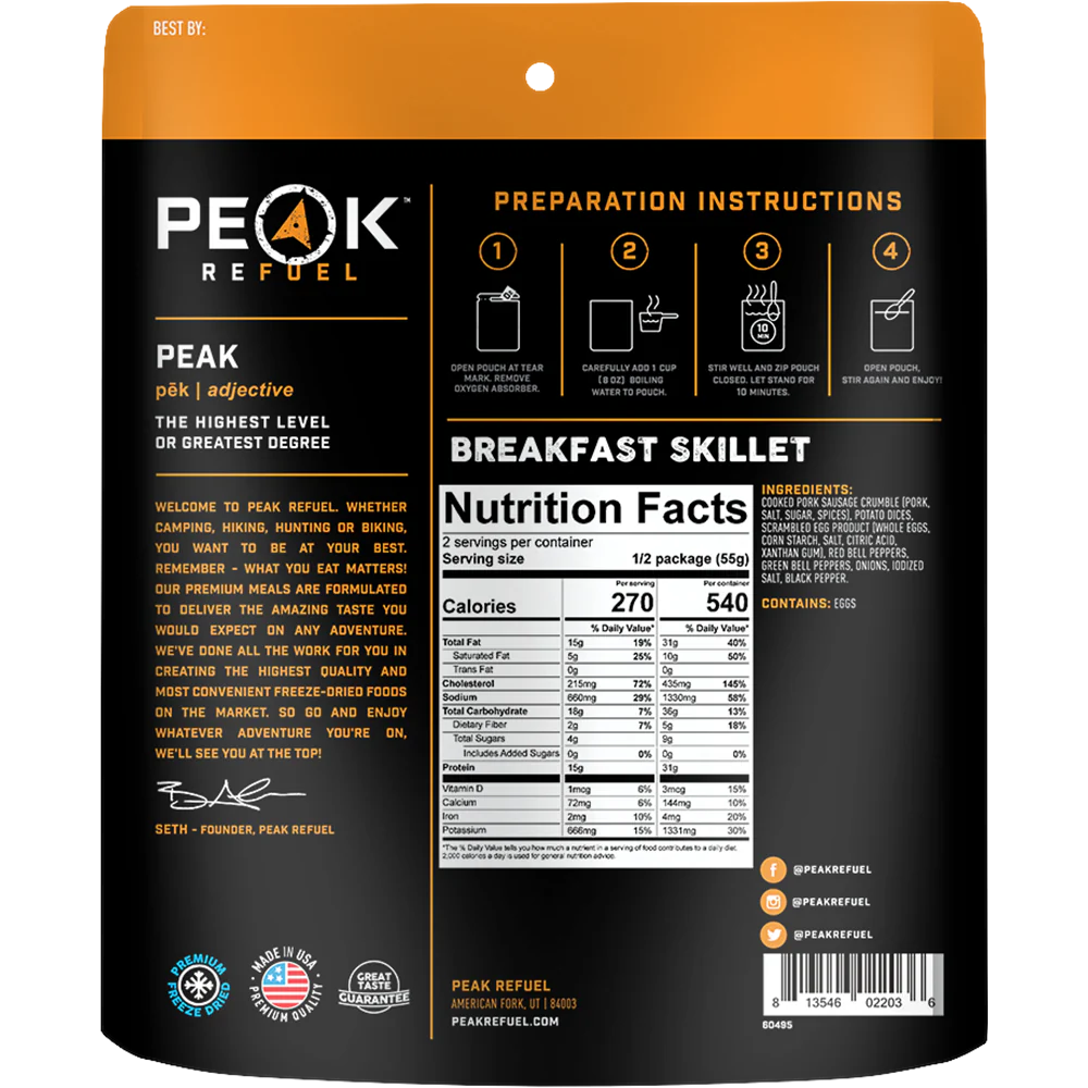 Breakfast Skillet (Pouch)