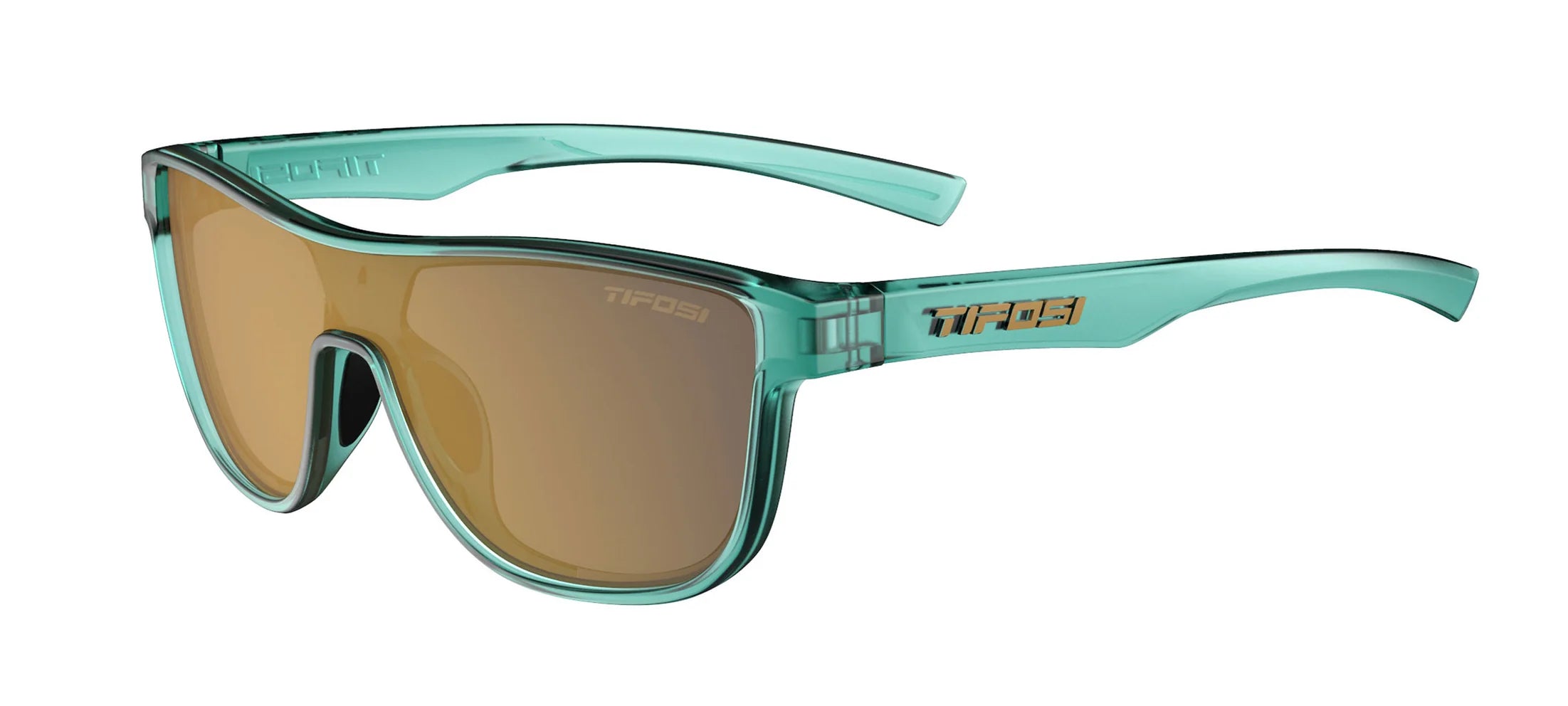 Sizzle,  Teal Dune - Gold Mirror Lens