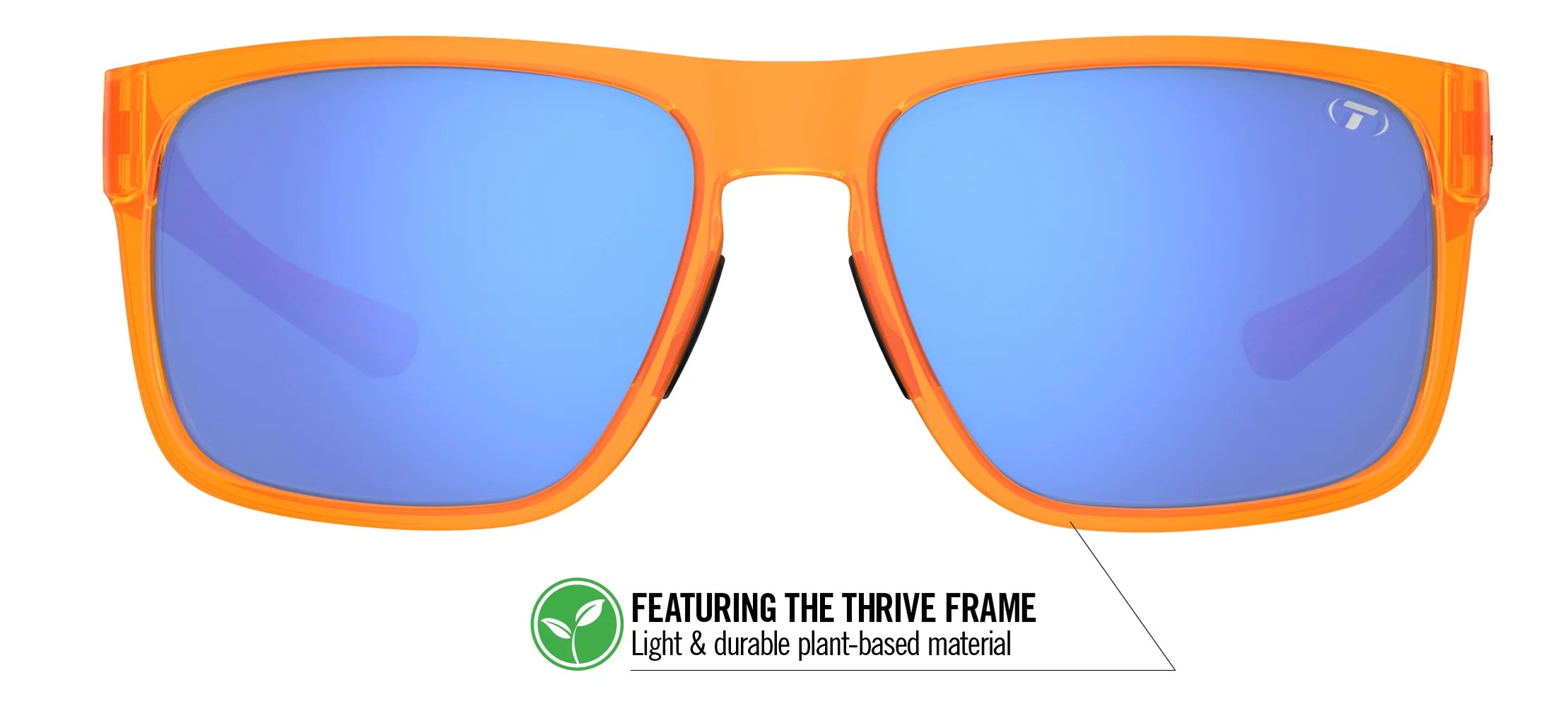 Swick, Orange Quartz - Sky Blue Lens