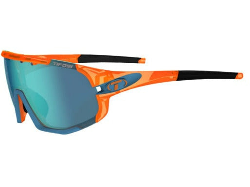Sledge, Crystal Orange - Clarion Blue/AC Red/Clear lenses